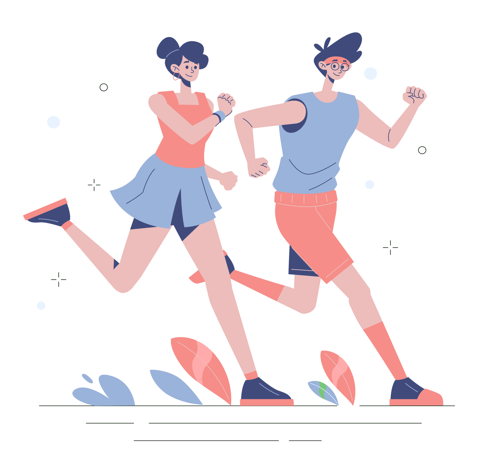 running